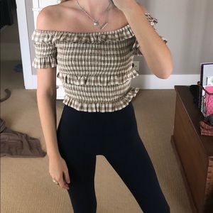off the shoulder top